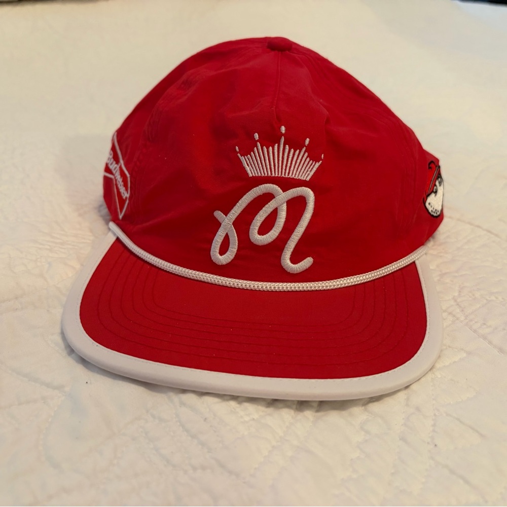 Limited Ed. Malbon Golf/Budweiser Collaboration Cap